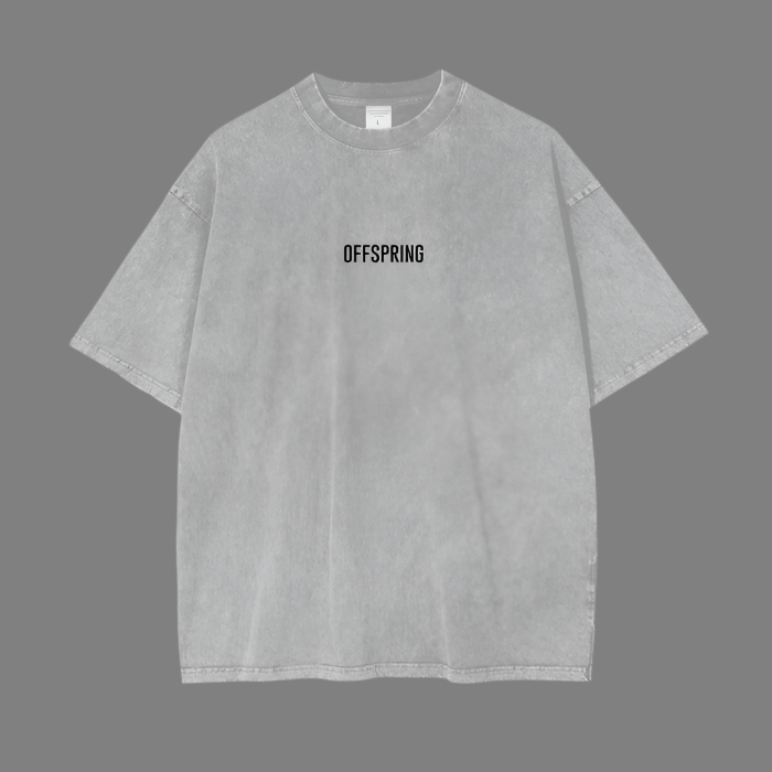 Offspring - Stone wash Grey T