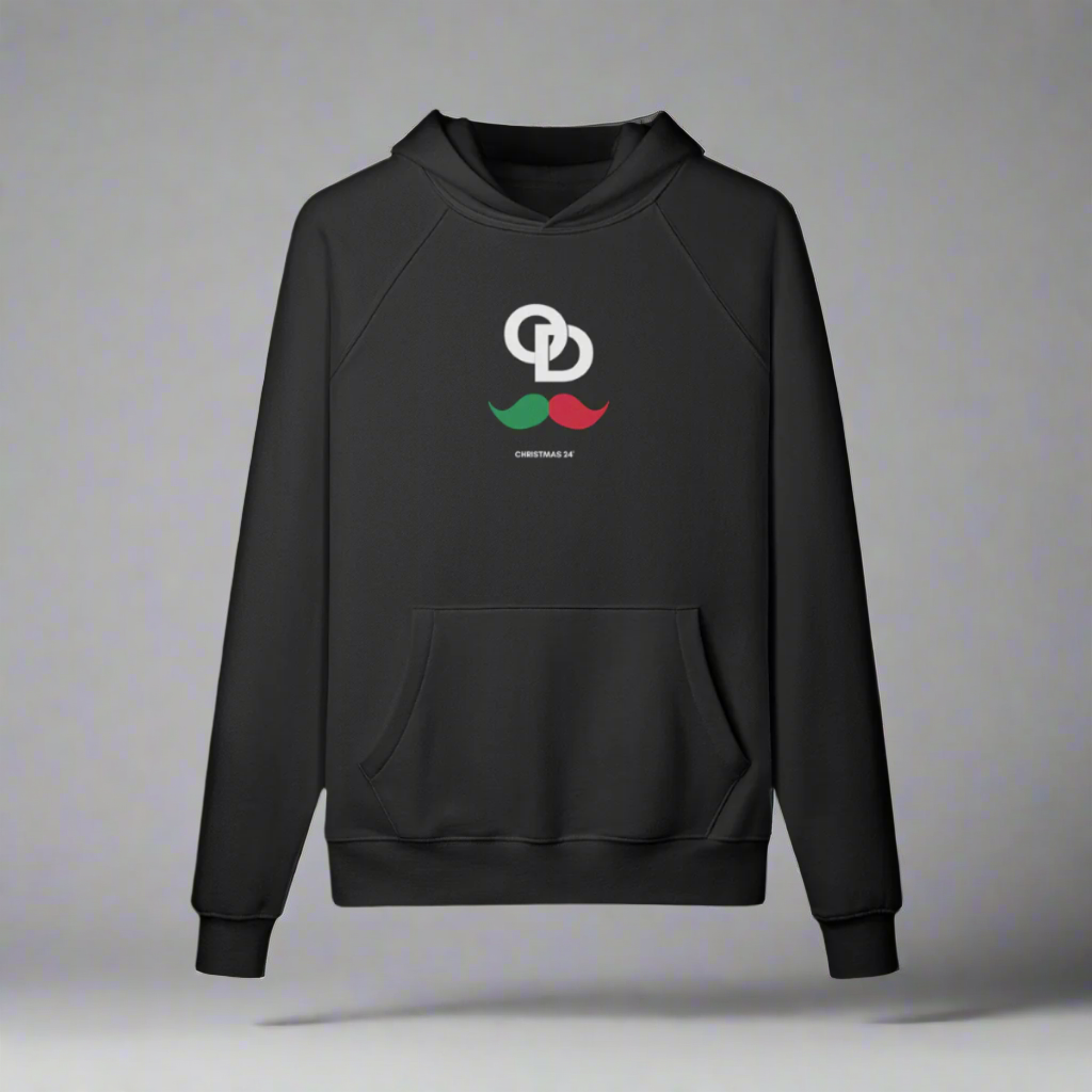 OD XMAS STACHE - HOODIE